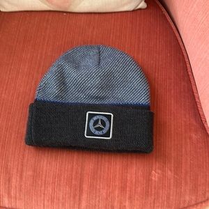 Mercedes beanie hat.